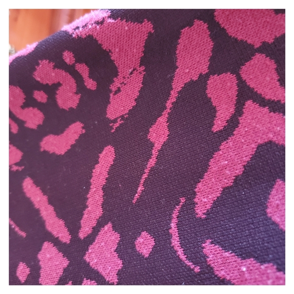 Pink and Black Patterned Tunic Dress - Picture 7 of 14